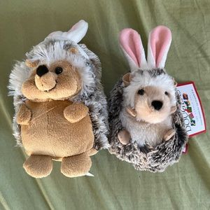 Easter bunny Hedgehog plushies and Hedgie Items
